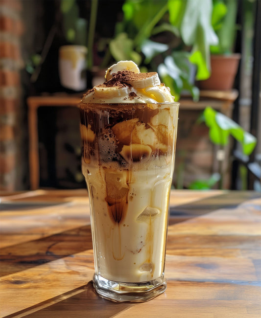 Iced Banana Coffee